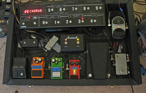 Custom Pedalboard
